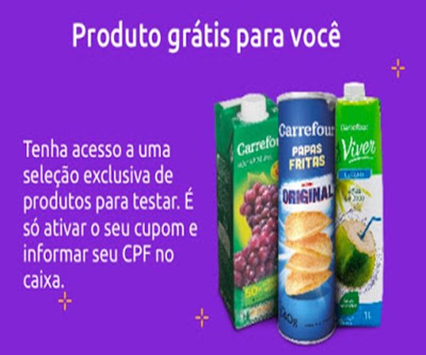 Produtos Carrefour Grátis